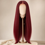 Silky Straight Lace Front Human Hair Wig