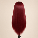 Silky Straight Lace Front Human Hair Wig