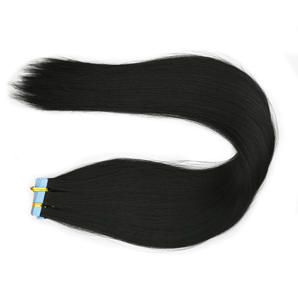 Chocolate Caramel Balayage Long Loose Wave Human Hair Wig for Women | Middle Part Brown Highlight Natural Looking Wig