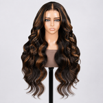 Caramel Dimension Body Wave Wig | Long Glamorous Lace Front Wig for Effortless Luxury Hair
