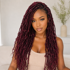 Goddess Faux Locs Crochet Hair Extensions Long Soft Locs Braiding Hair