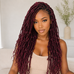 Goddess Faux Locs Crochet Hair Extensions Long Soft Locs Braiding Hair