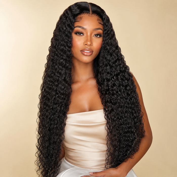Curly Lace Front Wig – Long HD Lace Premium Hair Wig for Women