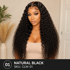 Curly Lace Front Wig – Long HD Lace Premium Hair Wig for Women
