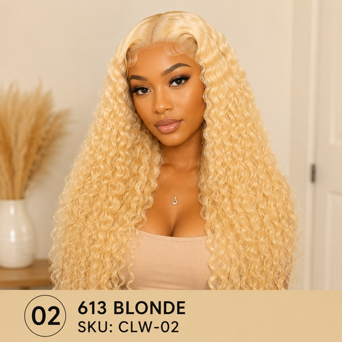 Curly Lace Front Wig – Long HD Lace Premium Hair Wig for Women