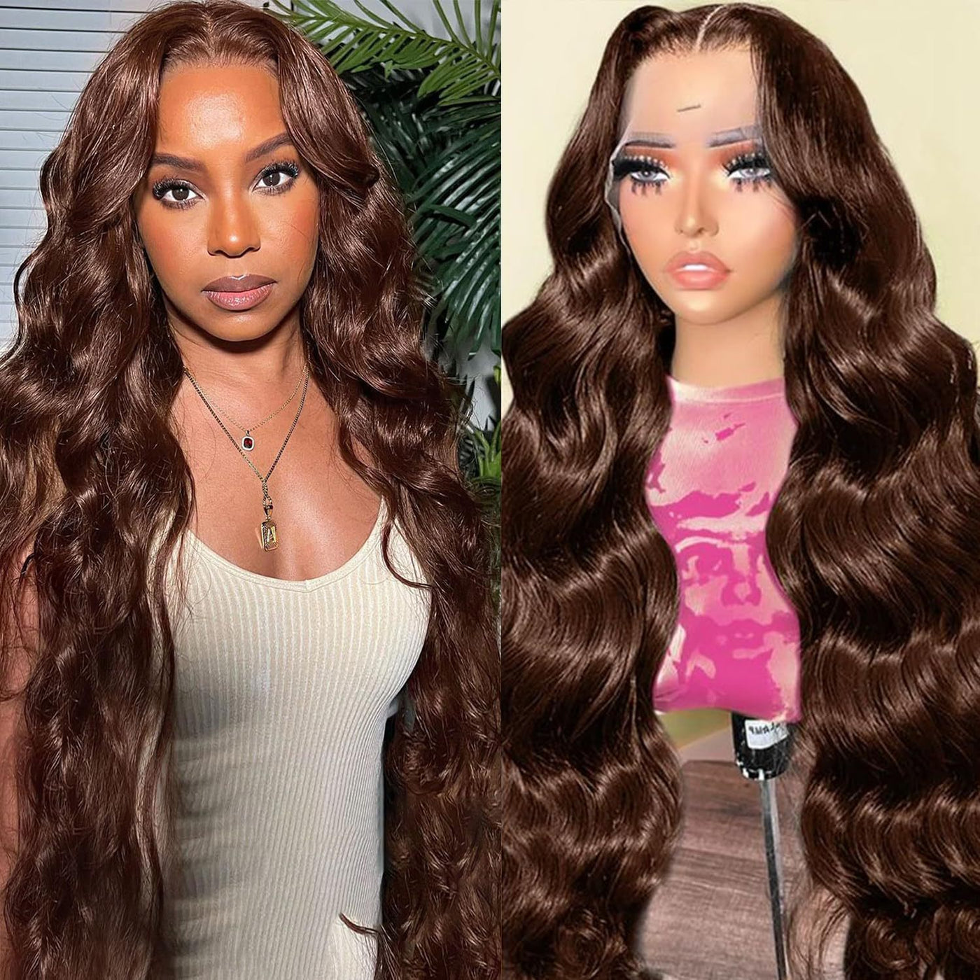 Pizazz 13x4 Lace Front Wig for Women | 28 Inch Body Wave Heat Resistant Synthetic Wig Glueless Natural Hairline Natural Black