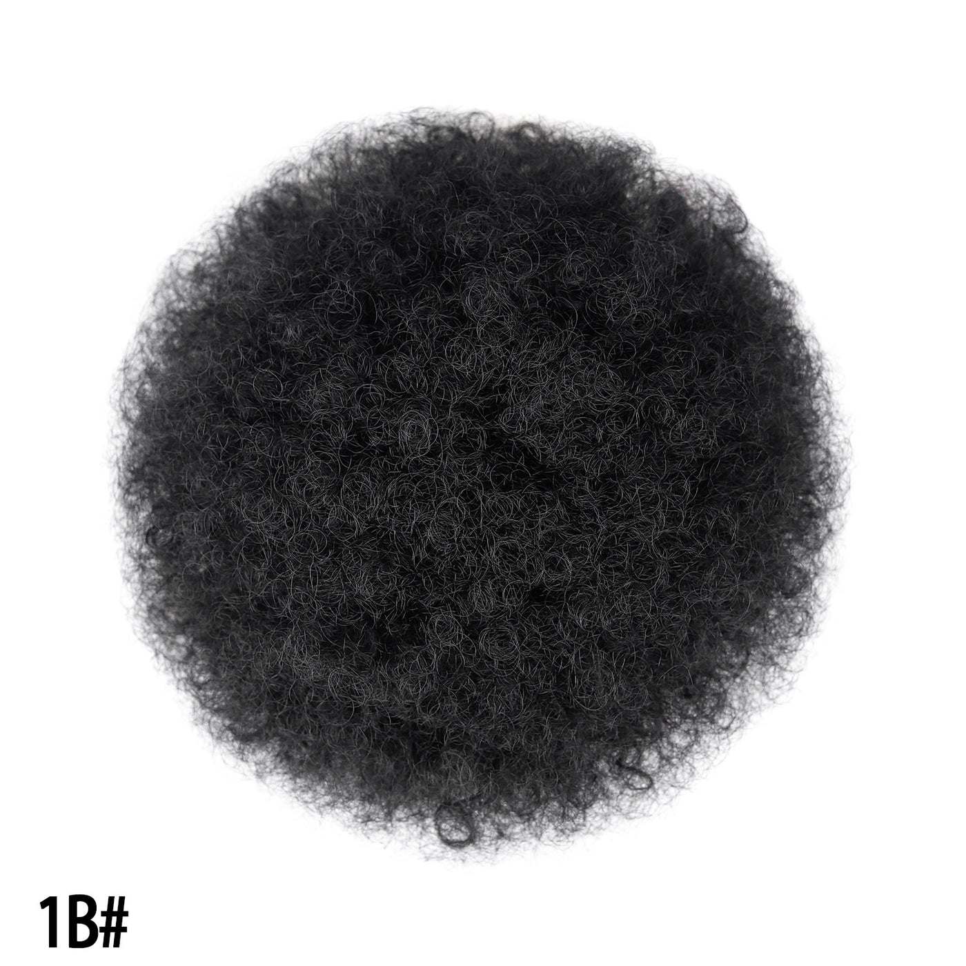 Afro Puff Drawstring Ponytail Bun for Black Women – Natural Curly Synthetic Chignon Hairpiece