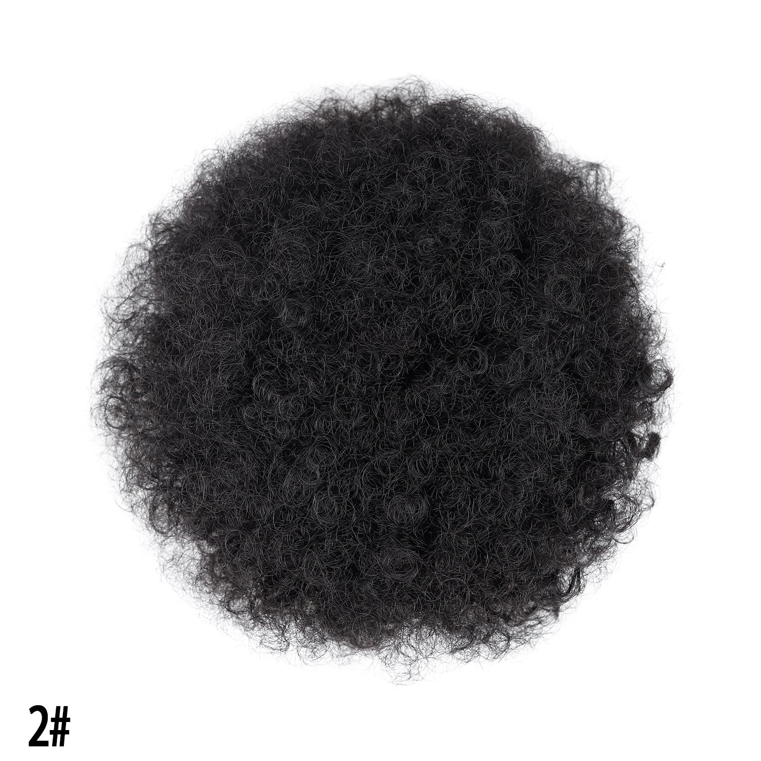 HIARWEGO Afro Puff Drawstring Ponytail Bun for Black Women – Natural Curly Synthetic Chignon Hairpiece