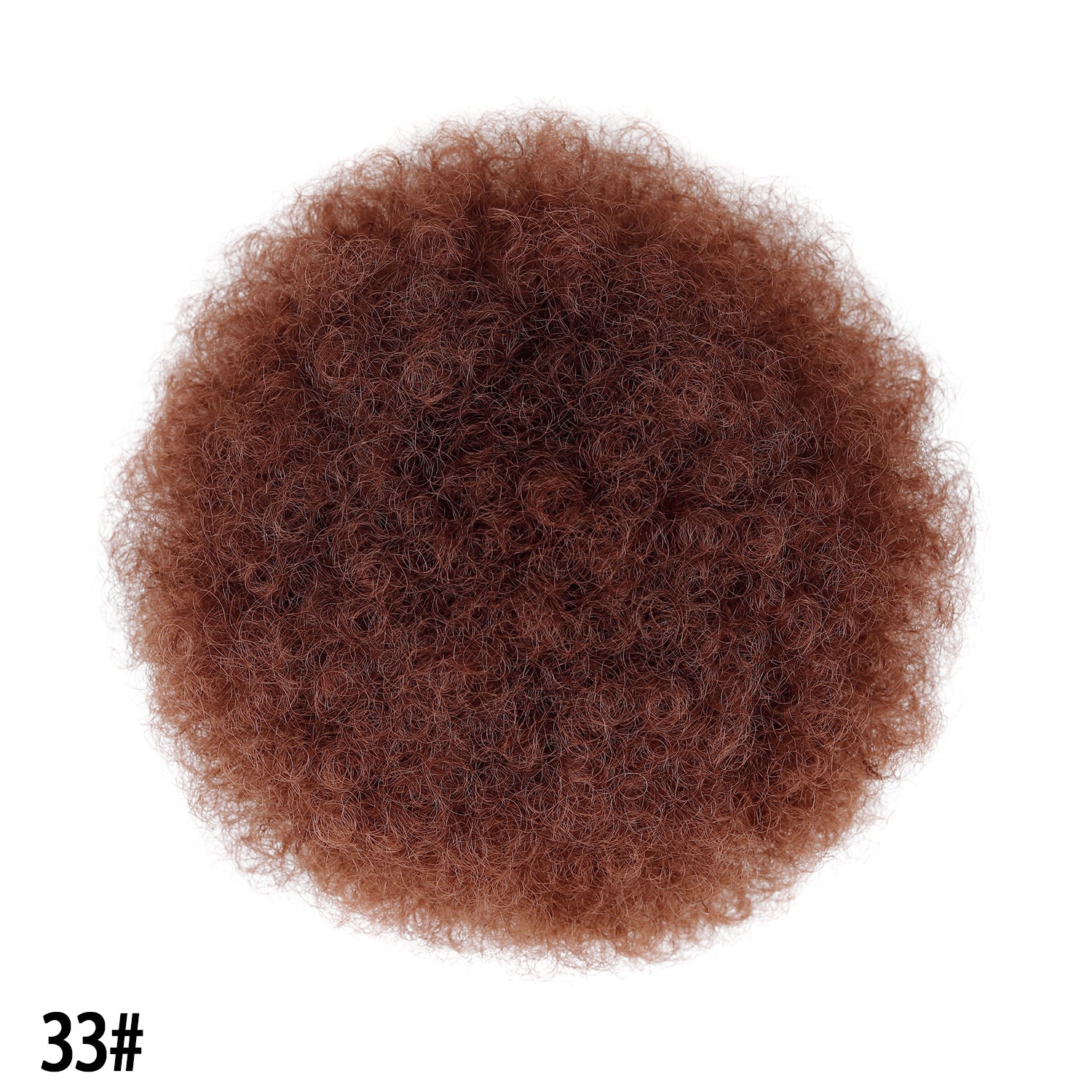 HIARWEGO Afro Puff Drawstring Ponytail Bun for Black Women – Natural Curly Synthetic Chignon Hairpiece
