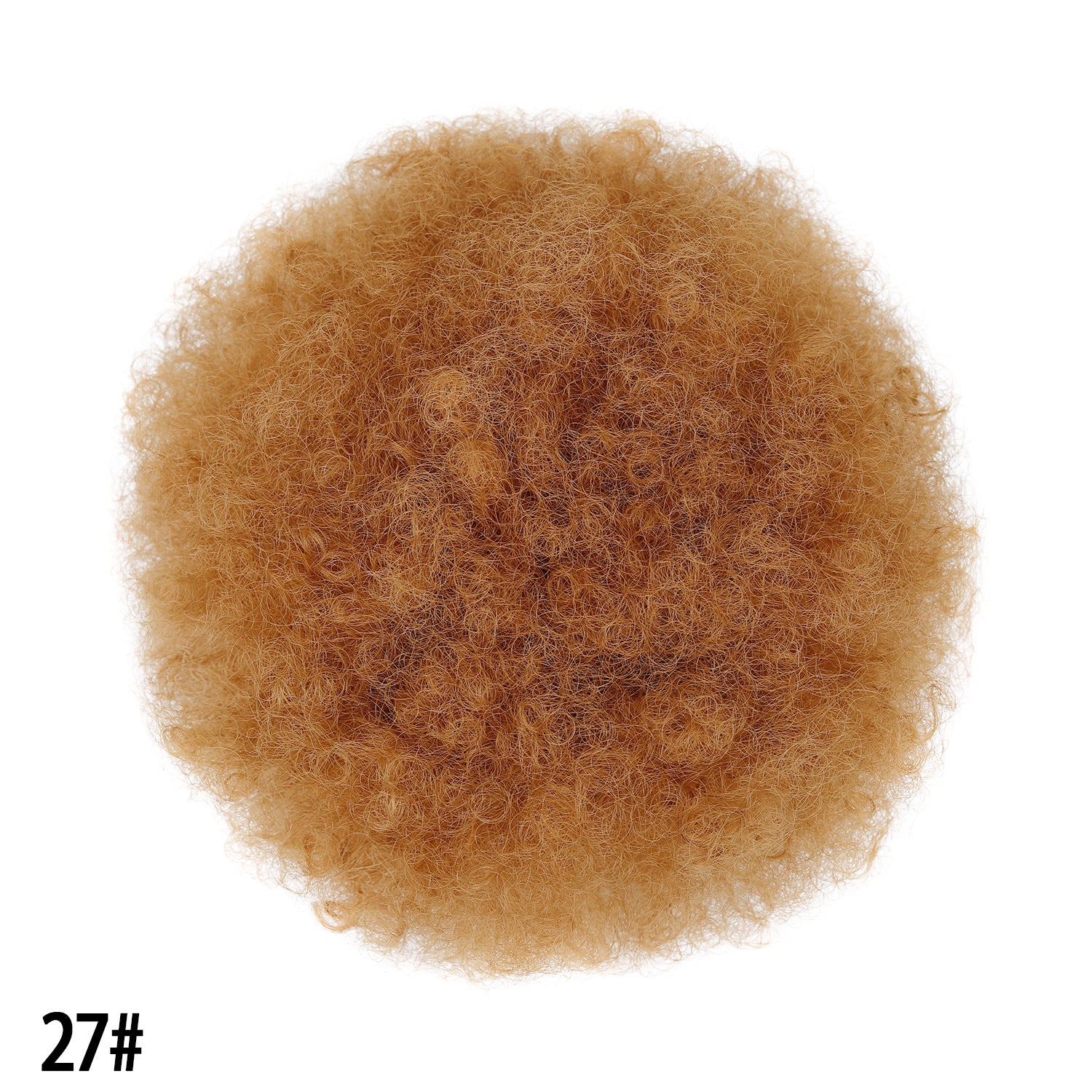 HIARWEGO Afro Puff Drawstring Ponytail Bun for Black Women – Natural Curly Synthetic Chignon Hairpiece