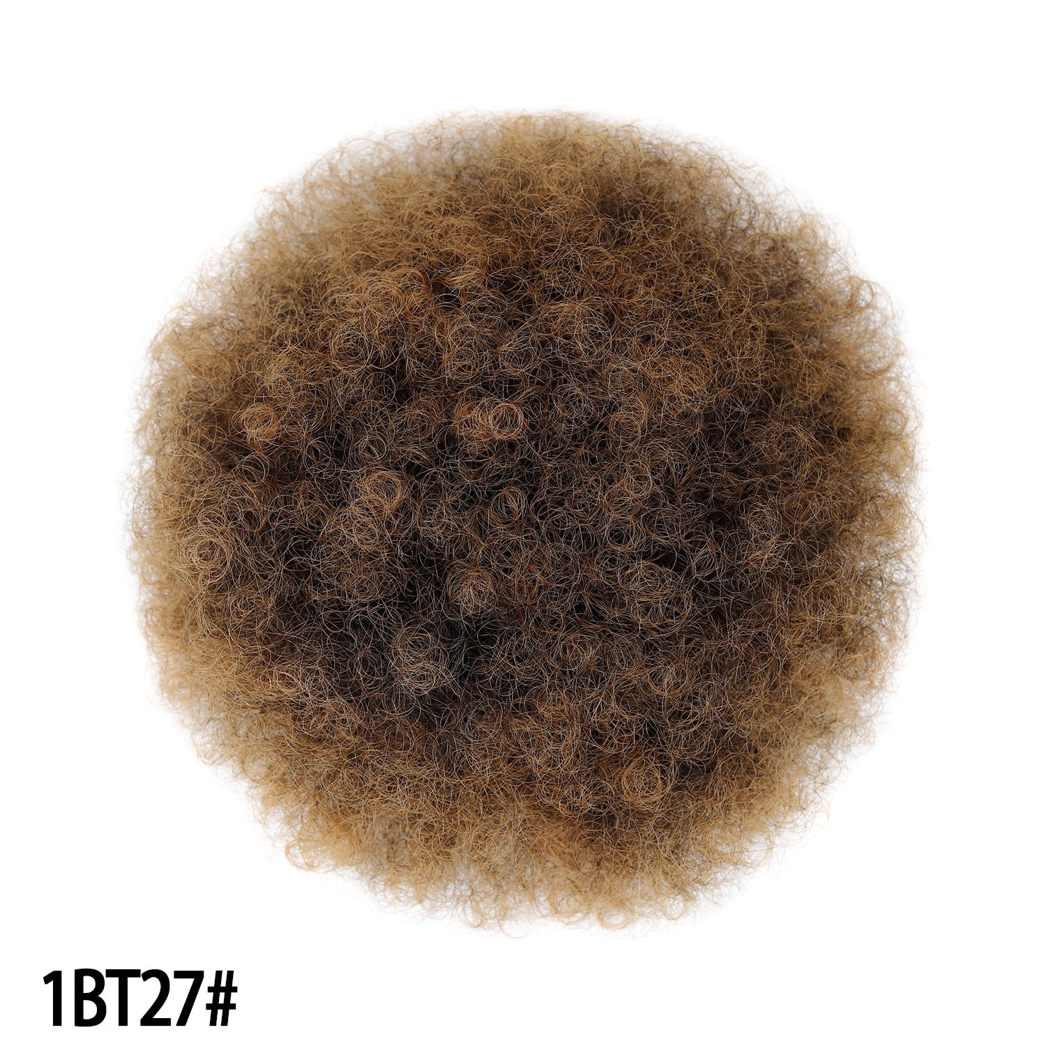 HIARWEGO Afro Puff Drawstring Ponytail Bun for Black Women – Natural Curly Synthetic Chignon Hairpiece