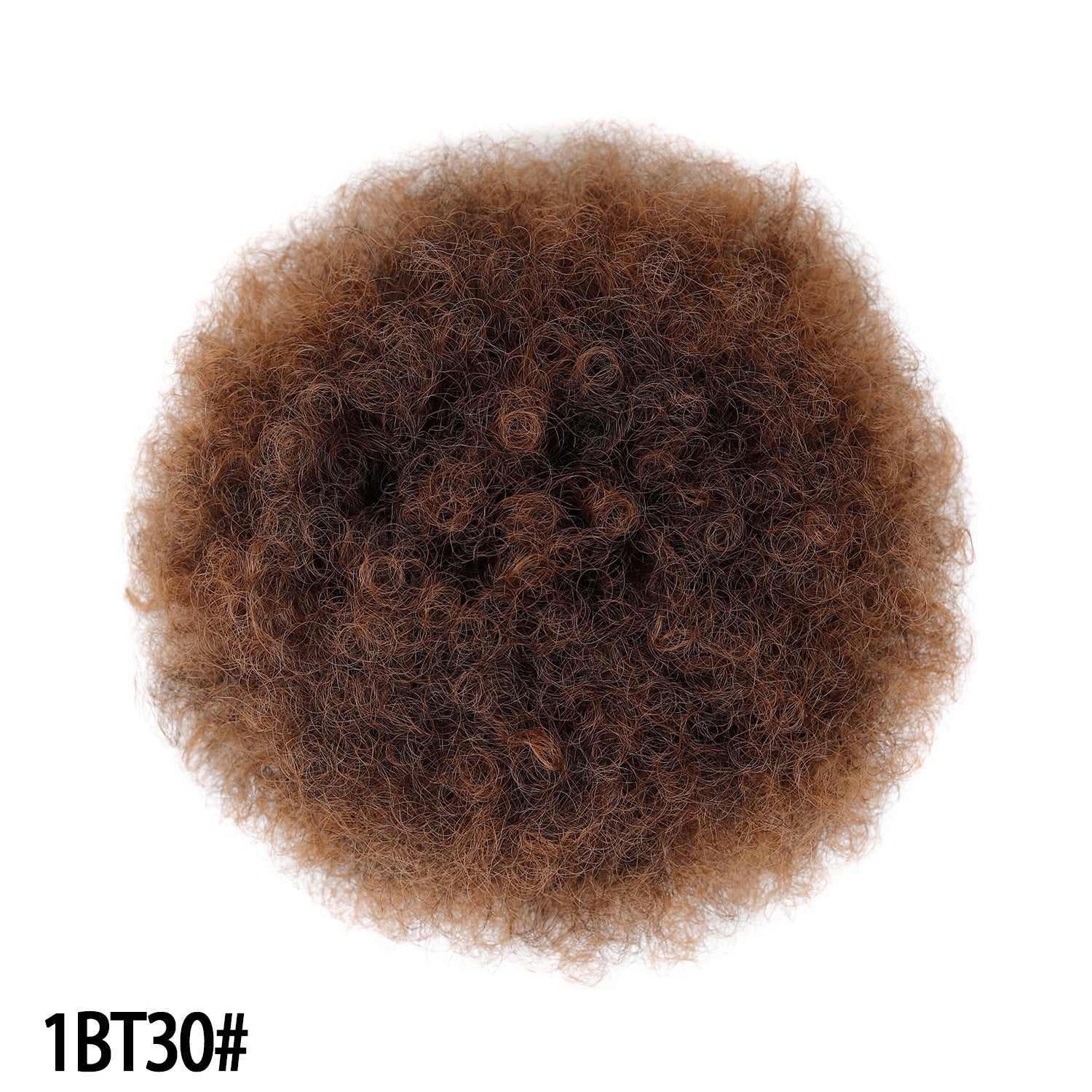 HIARWEGO Afro Puff Drawstring Ponytail Bun for Black Women – Natural Curly Synthetic Chignon Hairpiece