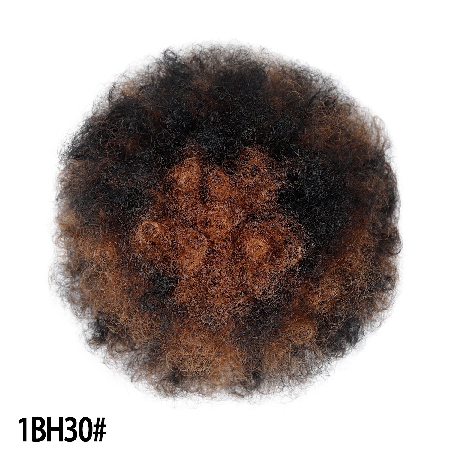 HIARWEGO Afro Puff Drawstring Ponytail Bun for Black Women – Natural Curly Synthetic Chignon Hairpiece